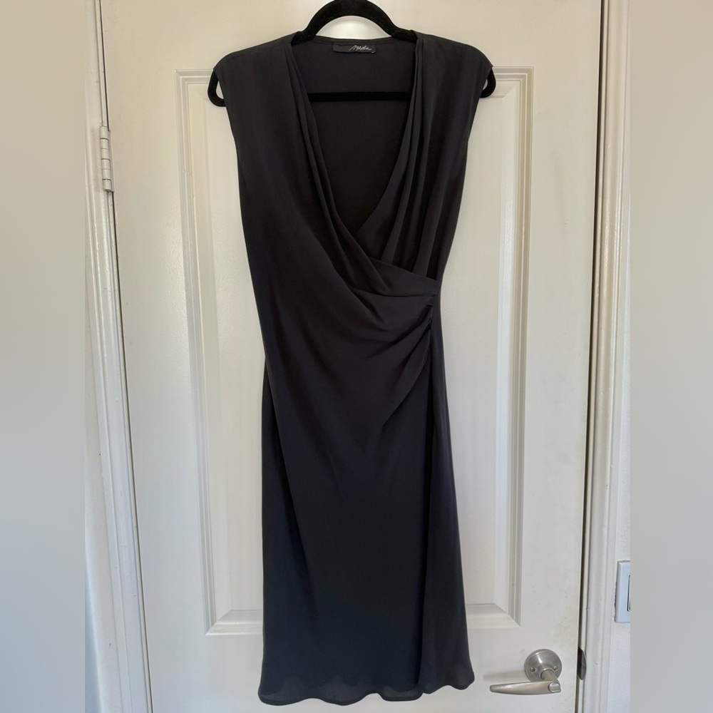 100% Silk Black Maska Dress